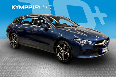 Mercedes-Benz CLA 250 e A Shooting Brake Business Progressive EQ Power ** ACC / LED / Navi / Sähköluukku ** - PHEV Suomi-auto – Aviloo akkutesti SoH 97,2 %, sähköllä jopa 65 km