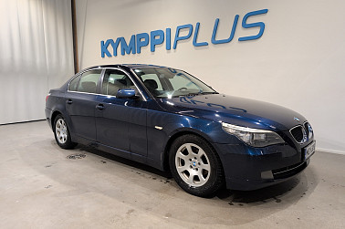 BMW 520 E60 ** Suomi-auto / Lohkolämmitin + sisäpistoke / Upeassa kunnossa! ** - ** Ilmastointi / Osittain sähkösäätöiset istuimet **
