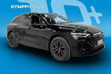 Audi Q8 e-tron 50 e-tron quattro S line** LED / Peruutuskamera / Adapt. vakkari / Vetokoukku / Muistipenkki / Ilma-alusta - Sähköistä suorituskykyä ja luksusta. Neliveto, ilmajousitus ja viimeisin teknologia takaavat huippumukavuuden.