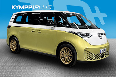 Volkswagen ID. Buzz 150kW PRO Business 77 kWh ** ALV / K oukku / ACC / Blis / Navi / P.kamera ** - Tilava ja tyylikäs ID. Buzz – huippukuntoinen akku, varusteet valmiina