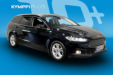 Ford Mondeo 2,0 TDCi 150hv PowerShift Titanium Business Wagon ** LED-valot / Webasto / Navigointi / P.kamera / Koukku ** - Hyvin varusteltu, huollettu ja tilava Mondeo – valmis uusiin seikkailuihin!