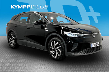 Volkswagen ID.4 Pro Performance 150 kW, akku 77 kWh ** Keyless / ACC / LED / Lämpöpumppu / Koukku ** - Yhden omistajan Suomi-auto! Soh 94,7 %