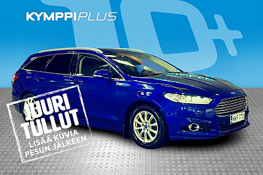 Ford Mondeo 2,0 TDCi 150hv PowerShift Titanium Business Wagon **Suomi-auto / Navi / Nahat / Kamera / Koukku** - Vakionopeudensäädin / Webasto / LED valot / Hihna vaihdettu