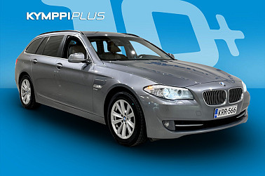BMW 525 TwinPower Turbo A xDrive F11 Touring Business / Bi-Xenon / Nahat / Navi - HYVIN VARUSTELTU JA HUOLLETTU SUOMI-AUTO – VALMIS AJETTAVAKSI!