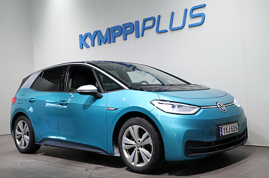 Volkswagen ID.3 1ST Max 150 kW, akku 58 kWh **Matrix-Led, Lämpöpumppu, ACC, Kamera, Navi** - Tyylikäs ja tehokas ID.3 – pitkälle varusteltu sähköauto arkeen ja matkoille.