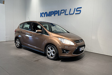 Ford C-Max 2,0 TDCi 140 hv PowerShift autom. Titanium A6 5-ovinen ** Webasto / Vakkari / P.tutka / Vetokoukku ** - Käytännöllinen C-Max hyvin huollettuna ja vasta katsastettuna valmiina uusiin seikkailuihin!