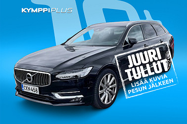 Volvo V90 T5 Business Inscription aut ** / Kessy / Voc / Panorama / Nahat / ** - Tehokas T5-bensiinimoottori, automaattivaihteisto ja kattava varustelu tekevät ajosta nautinnon.