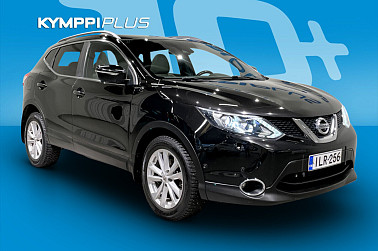 Nissan Qashqai 1,6dCi Business 360 2WD Xtronic Alcantara ** 360° kamera / Nahka-alcantara / Navi ** - Nissan Qashqai – tyylikäs, tilava ja varma valinta joka reissulle!
