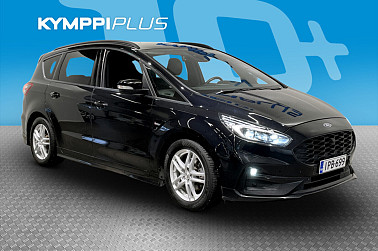 Ford S-Max 2.5 Hybrid (HEV) 190hv automaatti ST-Line 5-ovinen  **Acc, Kamera, Navi, 7-paik, Keyless** - Tilava ja tyylikäs 7-paikkainen ratsu juuri huollettuna!