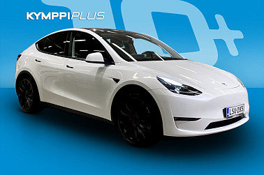 Tesla Model Y Performance**Lämpöpumppu / Camping-paketti / Perustason Autopilot / Vetokoukku / Premium Audio** - Tesla Model Y Performance 2022 – Tehoa, tyyliä ja teknologiaa parhaimmillaan!