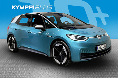 Volkswagen ID.3 1ST Max 150 kW, akku 58 kWh **Matrix-Led, Lämpöpumppu, ACC, Kamera, Navi** - Tyylikäs ja tehokas ID.3 – pitkälle varusteltu sähköauto arkeen ja matkoille.