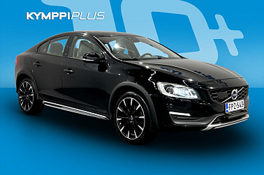 Volvo S60 Cross Country D4 AWD Summum aut ** Webasto / Vetokoukku / Kamera / Harman/Kardon ** - Tyylikäs ja hyvin varusteltu nelivetoinen Volvo – ajomukavuutta ja voimaa!