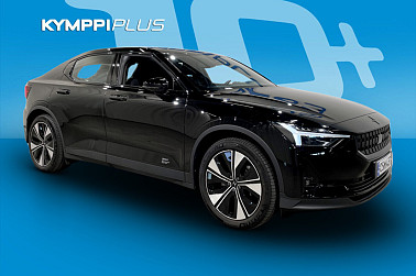 Polestar 2 Standard Range Single Motor, 170kW, 69kWh ** Pilot lite / Plus / Musta / 2x renkaat ja vanteet - Tehokas ja tyylikäs sähköauto huippuvarusteilla!