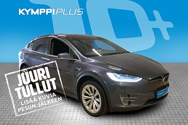 Tesla Model X Long Range AWD - Koukku / 7-P / Ilmajouset / Sähköluukku / ACC / LED
