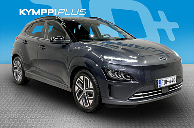 Hyundai KONA electric 64 kWh 204 hv Style ** 1-om / Tehdastakuu / Lämpöpumppu / Acc / Hud / 2xrenkaat vanteilla / Led ** - Suomi-auto, 1-omistaja KONA Electric 64 kWh: SoH 97,2 %, KRELL-audio, HUD, lämpöpumppu, ACC, kahdet renkaat ja voimassa olevat takuut.