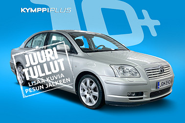 Toyota Avensis 2,0 VVT-i Linea Sol Elegant 4ov **Ilmastointi / Vakionopeudensäädin / Lohkolämmitin+sisäpistoke / Isofixit** - Toyota Avensis 2.0 VVT-i – Luotettavaa laatua ja vähän ajettu!