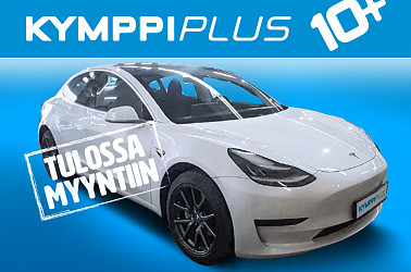 Tesla Model 3 Tesla Model 3 Standard Range ** / Lasikatto / Adapt.cruise / Kamera / Nahat / LED