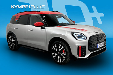 MINI Countryman E JCW TRIM - Option level S ** Navigointi / Nahkaverhoilu / HUD ** - Tyyliltään vertaansa vailla – Suomen komein ja kaunein Mini!