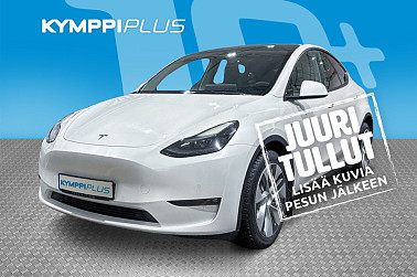 Tesla Model Y Long Range ** Lämpöpumppu / Matrix-Led / ACC / Lasikatto ** - Tämä Model Y on kaksilla renkailla ja vanteilla!