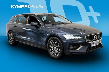 Volvo V60 T6 TwE AWD Inscription aut ** Koukku / Nahkasisusta / Hands-free luukku ** - turvallisuutta, tehoa ja ajamisen nautintoa yhdellä ratin käännöllä