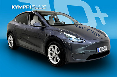 Tesla Model Y Tesla Model Y Long Range / Lämpöpumppu / Bi-Led / Navi / Nahat / - Upea ajokokemus – Teslan sähköinen voimalinja tarjoaa välittömän väännön ja äänettömän ajon.