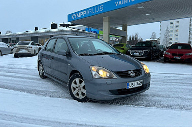 Honda Civic 1,6i LS 5d AT * Suomi-auto / Vetokoukku / Ilmastointi * - Halpa käyttöauto automaattina!