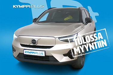 Volvo XC40 Recharge Twin Plus ** Acc / Pixel Led / Kessy / Vetokoukku / Kaistavahti / Katveavustin / 2x Renkaat /  Navi ** - Turvallinen, tehokas ja tyylikäs Volvo XC40 Recharge Twin Plus – täydellinen sähköauto sinulle