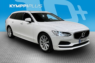 Volvo V90 D3 AWD Momentum aut: ** ACC / AppleCarplay /BT / Lämmitettävä ohjauspyörä / LED-valot ** - RAHOITUSKORKO tähän autoon vain 1,99% - Mukavuutta ja tyylikkyyttä pitkäänkin matkaan!