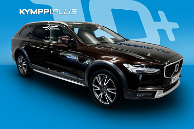 Volvo V90 Cross Country D4 AWD Pro aut ** Webasto / VOC / Lasikatto / BLIS ** - Tyylikäs, kattavasti varusteltu ja hyvin huollettu nelivetoinen laatufarkku!