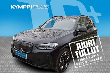 BMW iX3 G08 M Sport Charged Plus ** / Comfort access / Hud / Panorama / ** - RAHOITUSKORKO VAIN 3,89% - M-Sport sisä - ja ulkopaketti / Harman Kardon / Gesture Control /
