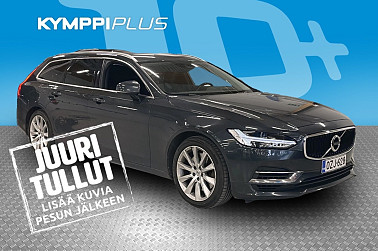 Volvo V90 T8 AWD Business aut ** Vetokoukku / Webasto / Adapt. Cruise / High Performance audio / Volvo On Call ** - RAHOITUSKORKO tähän autoon vain 2,49% - Aviloo Flash akkutesti, SoH 80,9%