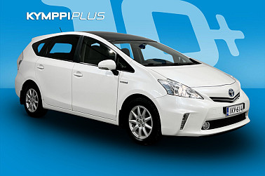 Toyota Prius+ Linea Sol 7p **Suomi-auto / 7-paikkainen / Lohkolämmitin ja sisäpistoke / Isofix** - Suosittu 7-paikkainen Toyota Prius+ – tilava ja taloudellinen hybridi hyvillä varusteilla!