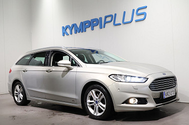 Ford Mondeo 2,0 TDCi 180hv PowerShift Titanium Wagon AWD ** Webasto / Dynamiset Ledit / Koukku / Navi ** - Voimaa, tyyliä ja ajamisen rauhaa – Mondeo, joka tekee vaikutuksen joka matkalla.