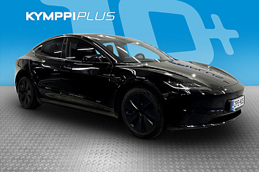 Tesla Model 3 Rear-Wheel Drive * Highland / 1. Omistajalta / Suomi-auto / 2x Renkaat * - RAHOITUSKORKO tähän autoon vain 3,89% - Keraaminen pinnoite / Tummat lasit / Ilmastoidut penkit / Matrix LED / Takanäyttö