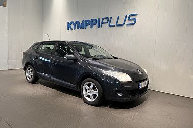 Renault Megane Sport Tourer 1,6 16V 110hv 6MT Trend ** Ilmastointi / Lohkolämmitin ** - Säännöllisesti huollettu, edullinen ja tilava farmari arkeen – Rakastu ranskalaiseen!