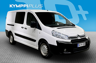 Citroen Jumpy HDi 163 12 L2H1 Automaatti ** Cruise / Webasto ** - Tehokas Citroën Jumpy HDi 163 automaatti! Tilava L2H1, mukava ajaa ja valmis töihin heti. Luotettava työjuhta arjen ammattilaiselle.
