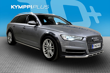 Audi A6 allroad quattro Land of quattro Edition 3,0 V6 TDI 140 kW quattro S tronic **Suomi-auto / Ilma-alusta / Vetokoukku / Vakionopeudensäädin** - Vetokoukullinen neliveto hyvillä varusteilla