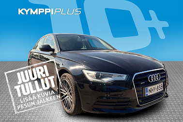 Audi A6 Sedan 3,0 V6 TDI 150 kW quattro S tronic Start-Stop - 1-omistajalta / Webasto  / Koukku / Sporttipenkit / Suomi-auto / Tutkat /Bluetooth / Xenon valot