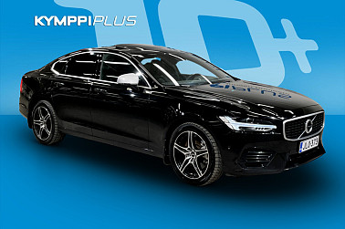 Volvo S90 T8 AWD R-Design Plus aut**ACC / VOC / Nahat / BLIS / Avaimeton ajojärjestelmä / Polttoainetoiminen lisälämmitin** - Volvo S90 T8 AWD R-Design Plus 2018 – Tehokas, ylellinen ja poikkeuksellisen hyvin varusteltu ladattava hybridi