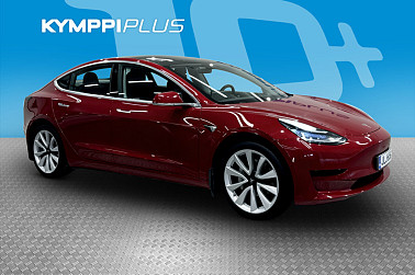 Tesla Model 3 Standard RWD Plus * ACC / LED / Lasikatto * - 2. Omisteinen Suomi-auto / 2 x renkaat / SoH 90,0%