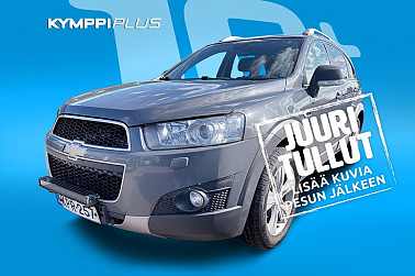 Chevrolet Captiva SUV LT 2,2D 135kW MT6 AWD 7-henk / Koukku / Nahkapenkit / Suomi-auto - 7-paikkainen AWD Captiva – tilaa koko perheelle, tyyliä nahkapenkeillä ja voimaa 2,2D-moottorista!