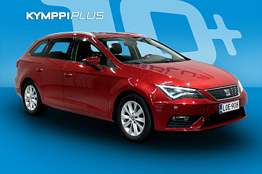 Seat Leon ST 1.0 TSI Style Business DSG** Navi / LED / Kessy / Tutkat* - Tyylikäs ja taloudellinen Leon ST DSG – käytännöllinen ja hyvin varusteltu farmari.