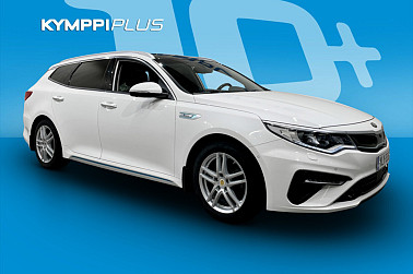 Kia Optima 2,0 GDI PHEV Business Luxury SW A/T ** Harman Kardon / Adapt. Vakkari / 360 kamera / Muistipenkki / Nahkasisusta - Luksusta arkeen! Täyteenahdettu varustelu.
