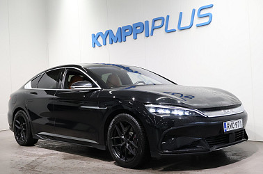 BYD Han AWD** Lämpöpumppu / Panoraama / DynAudio / 360° kamera / Ilmastoidut nahat** - BYD Han AWD 2023 – 521 km WLTP, 120 kW CCS, huippuvarusteet ja pitkä tehdastakuu.