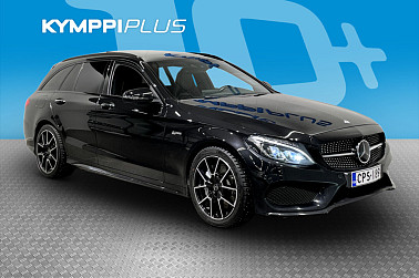Mercedes-Benz C 43 AMG 4Matic T A **Performance istuimet, ILS, ACC, Kessy, 360°kamera, Webasto, Burmester** - Voimaa, varusteita ja tyyliä – kompromissiton AMG-farmari