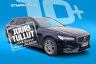 Volvo V90 D4 Business R-Design aut ** / Webasto / Koukku / Acc / ** - Tilava, turvallinen ja edustava – täydellinen valinta niin arkeen kuin pidemmillekin matkoille.