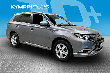 Mitsubishi Outlander PHEV Instyle 4WD 5P** Koukku / 360-kamera / Adapt.vak / Lämpöratti / Blis / Kessy / Rockford** - Nahkaverhoilu / Avaimeton käyttöjärjestelmä / Kaukovaloassistentti / Led