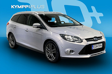 Ford Focus 1,6 TDCi 115 hv Start/Stop Trend M6 Wagon ** Tutkat / Lämmitettävä tuulilasi / Navi / Vakionopeussäädin ** - Hyvin pidetty ja taloudellinen Focus farmari, kattava varustelu ja huollot kunnossa