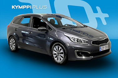 Kia cee'd 1,6 CRDi ISG 136hv EX SW DCT A/T Ecodynamics ** Vakkari / Ratinlämmitys / Bluetooth ** - Suomalaisten kestosuosikki – luotettava, hyvin varusteltu ja mukava ajaa kaikissa oloissa.