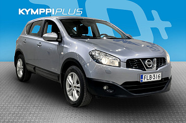 Nissan Qashqai 1,6L Stop / Start System Acenta 2WD 5M/T ** Juuri huollettu / Bluetooth / Pysäköintitutka takana / Vakionopeudensäädin ** - Kätevä ja taloudellinen katumaasturi juuri huollettuna!